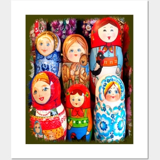 Matryoshka Posters and Art